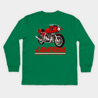 italia moto Kids Long Sleeve T-Shirt